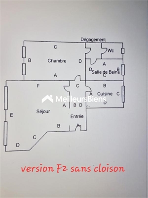 t3 à la vente -   92130  ISSY LES MOULINEAUX, surface 50 m2 vente t3 - UBI446540759